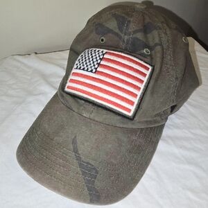 USA America Flag Camo 47 Hat